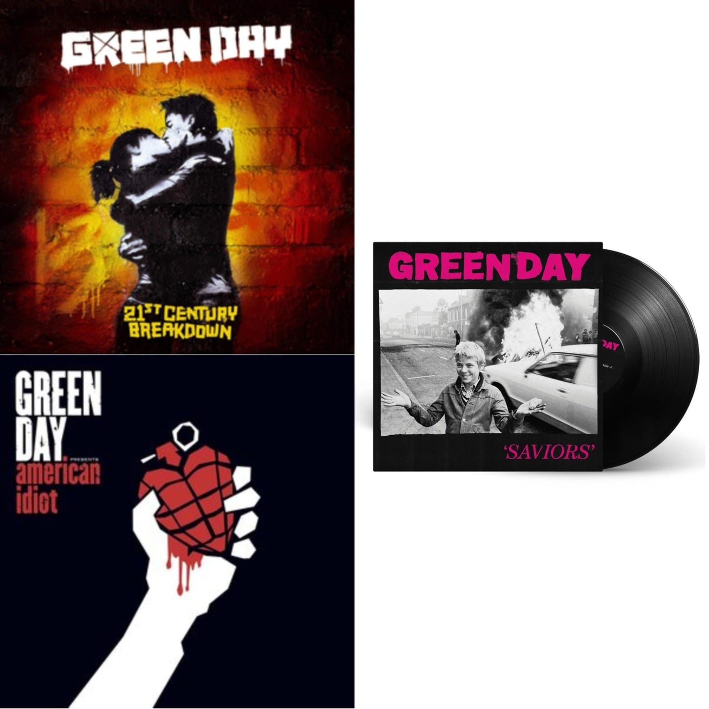 Saviors & 21St Century Breakdown & American Idiot (W/Poster)