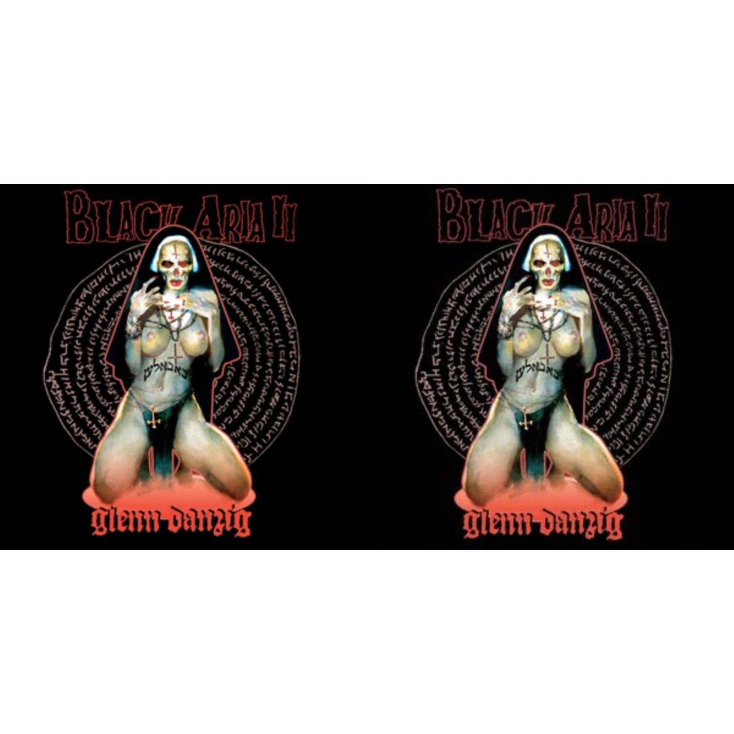 Glenn Danzig - Black Aria (Haze LP Vinyl) & Black Aria 2 (Black/Orange LP Vinyl)