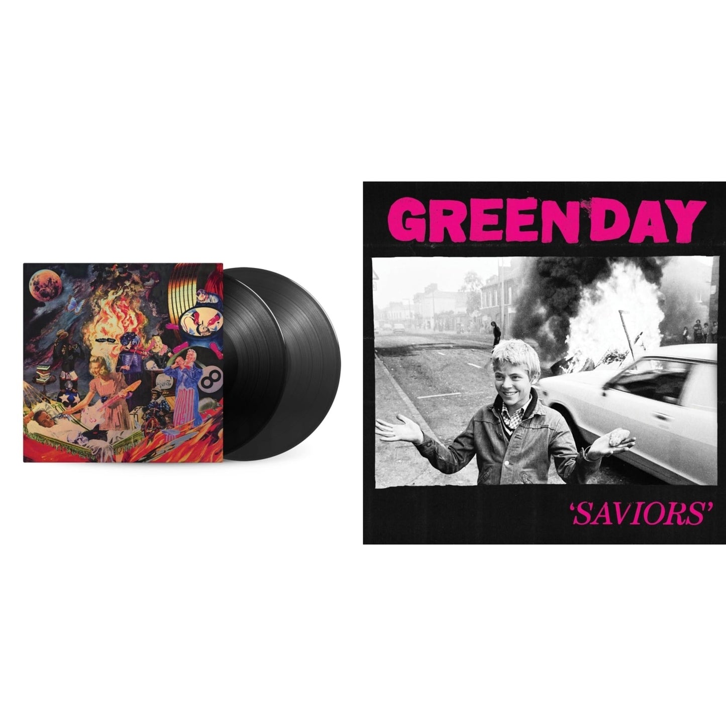 Green Day - Saviors (180G/Deluxe LP Vinyl) & Insomniac (25Th Anniversary/2LP)