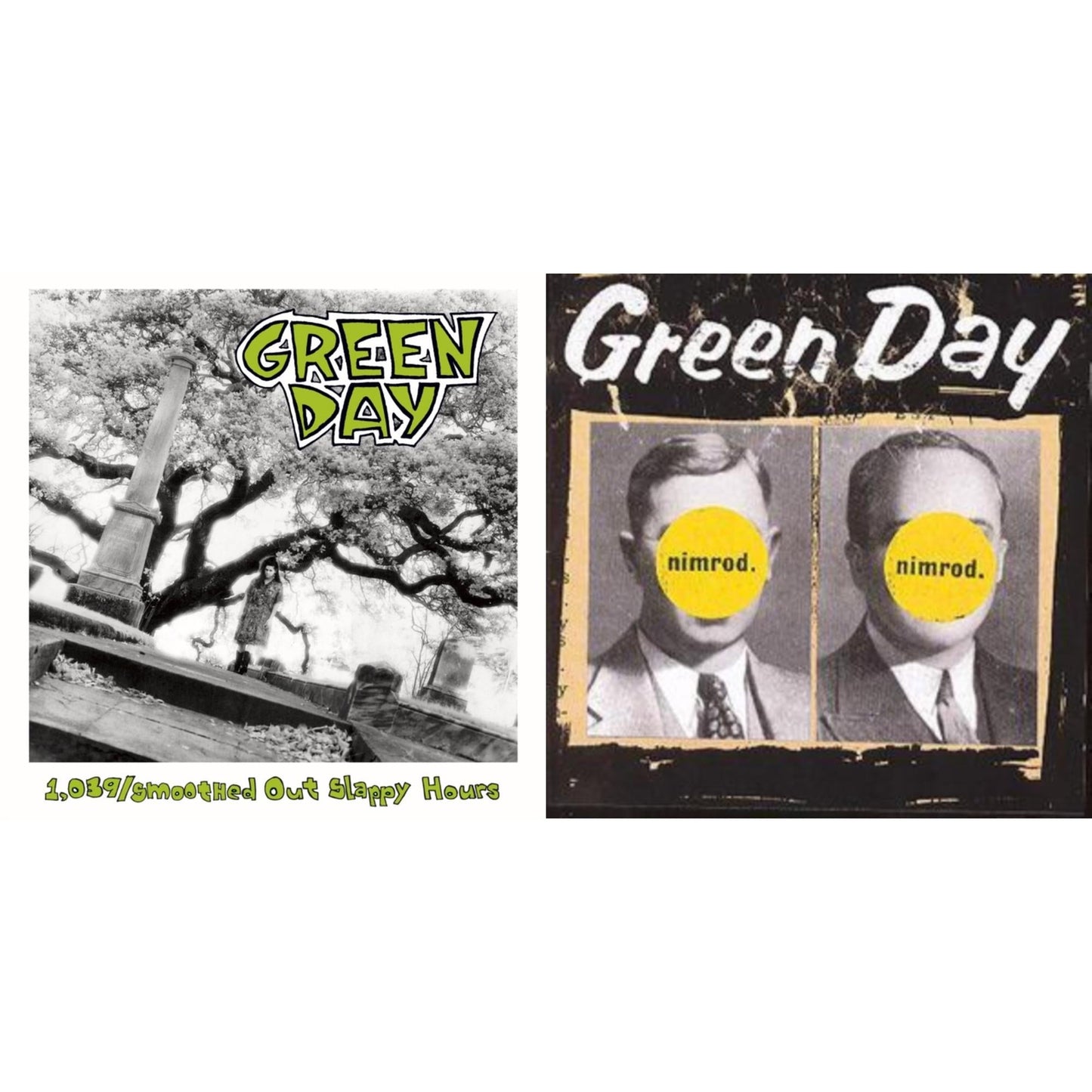 Green Day - 1,039 / Smoothed Out Slappy Hours & Nimrod - CD Bundle