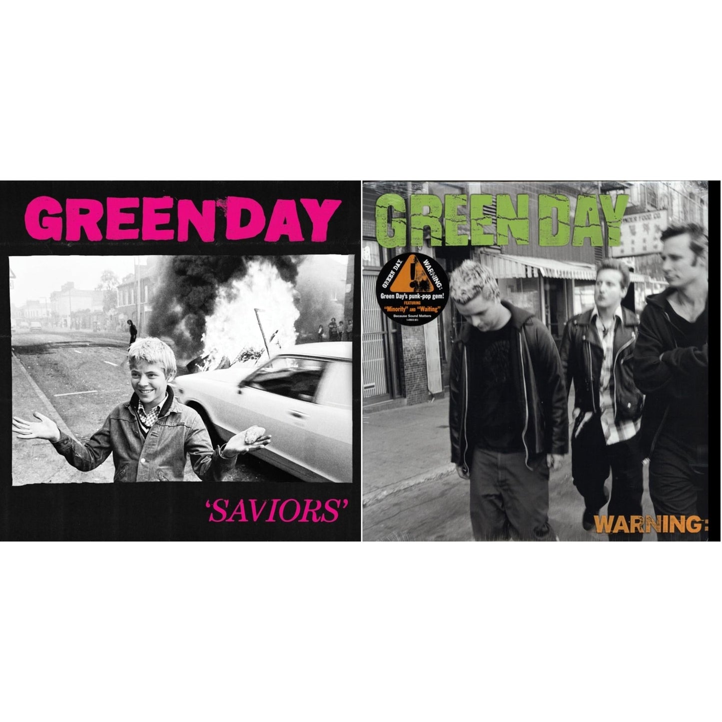 Warning & Saviors (180G/Deluxe LP Vinyl)