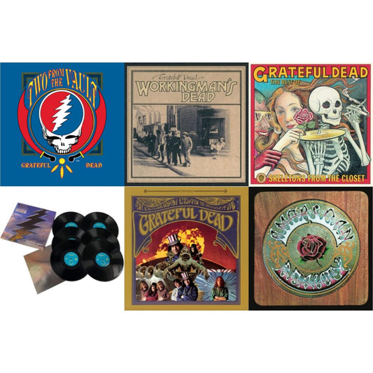 Grateful Dead - Grateful Dead & Workingman's Dead (180G) & American Beauty & Skeletons From The Closet: The Best Of Grateful Dead & Two From The Vault & Dick’S Picks Vol. 19: 10/19/73 Oklahoma City Fairgrounds Arena, Oklahoma City, Ok