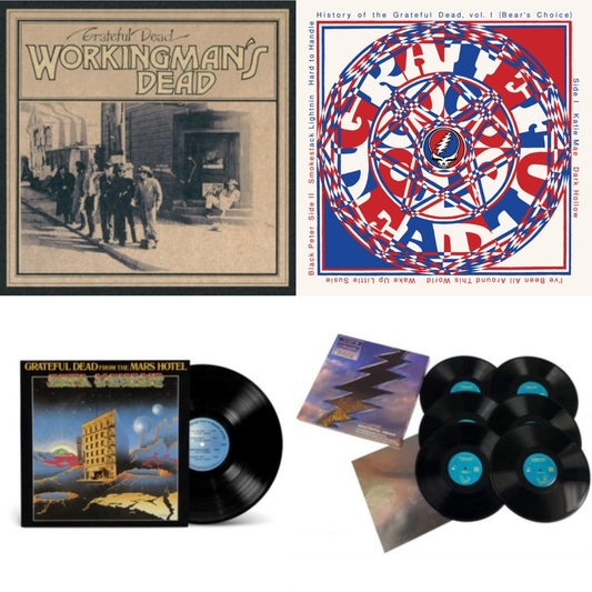 Grateful Dead - From The Mars Hotel (50Th Anniversary/Remaster) & History Of The Grateful Dead Vol. 1 & Workingman's Dead (180G) & Dick’S Picks Vol. 19: 10/19/73 Oklahoma City Fairgrounds Arena, Oklahoma City, Ok (Limited/180G/6LP)