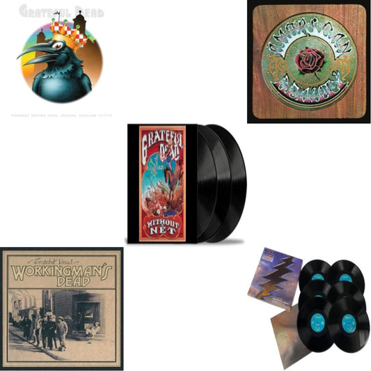 Without A Net (3LP) & Wembley Empire Pool, London, England 4/7/1972 (Live) (5LP/180G) & Workingman's Dead (180G) & American Beauty & Dick’S Picks Vol. 19: 10/19/73 Oklahoma City Fairgrounds Arena, Oklahoma City, Ok (Limited/180G/6LP)