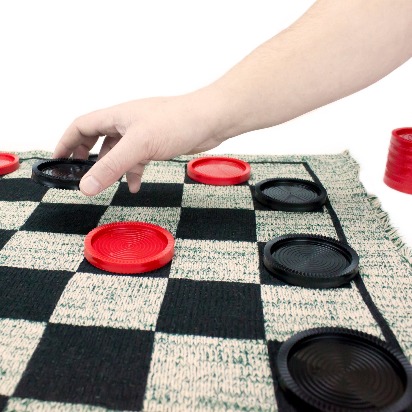3-in-1 Giant Checkers Rug