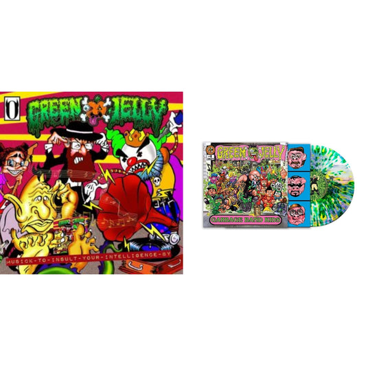 Musick To Insult Your Intelligence By (Orange/Black Splatter LP Vinyl/Remastered) & Garbage Band Kids (Green & Yellow Splatter LP Vinyl)
