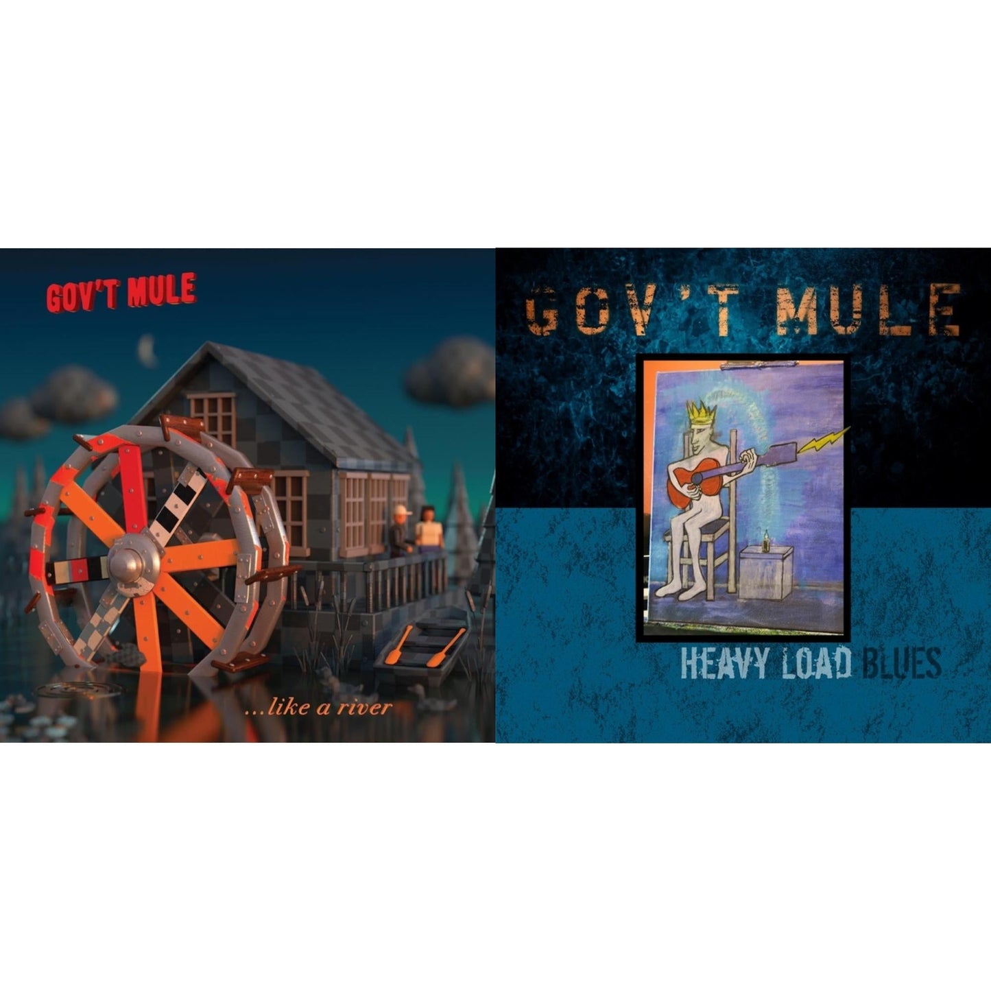Heavy Load Blues (2LP/180G) & Peace Like A River (180G/2LP)