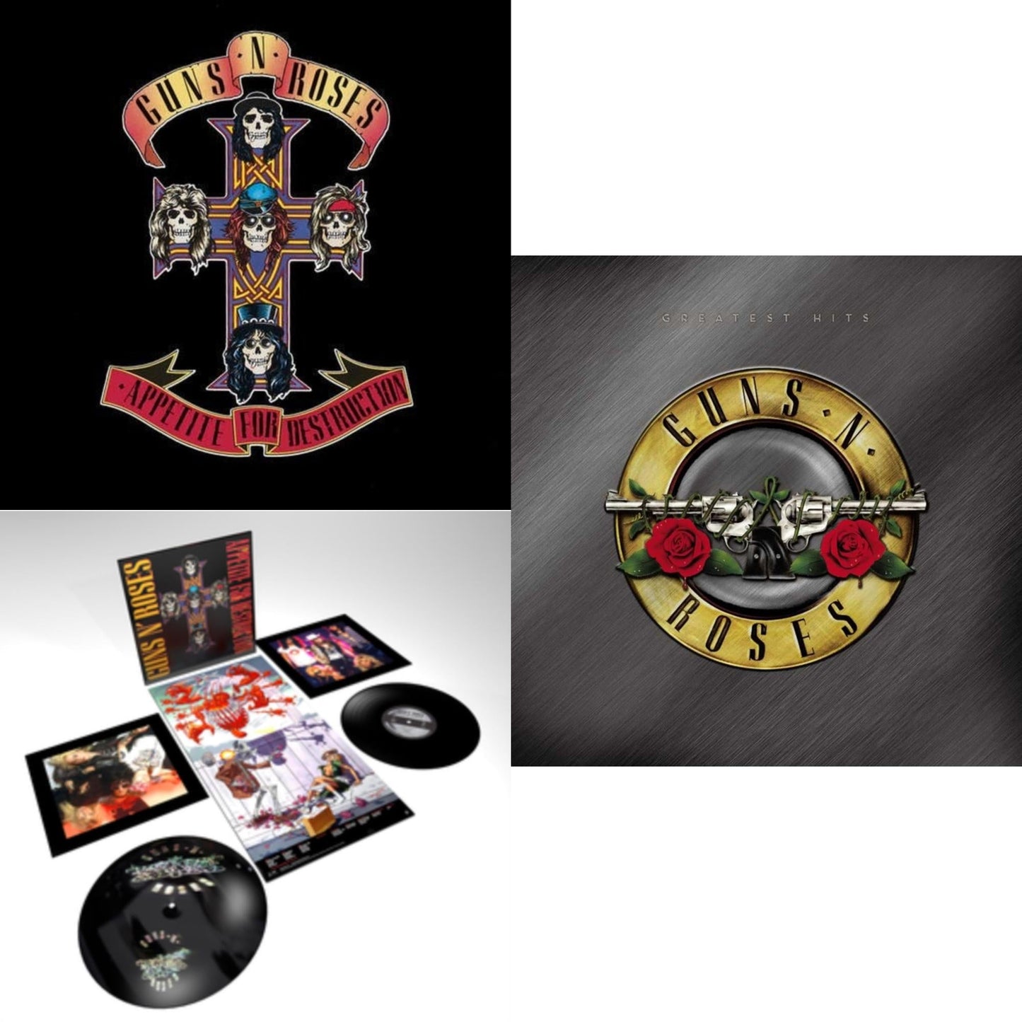 Greatest Hits (2LP) & Appetite For Destruction (2LP) & Appetite For Destruction