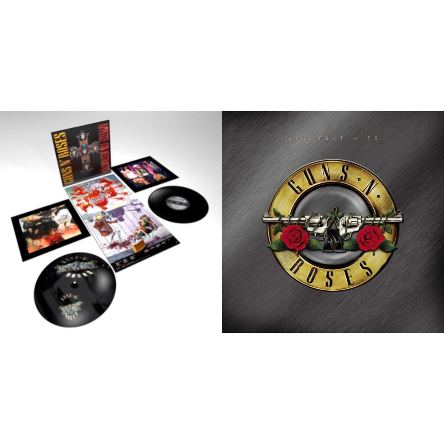 Guns N' Roses - Greatest Hits (2LP) & Appetite For Destruction (2LP)