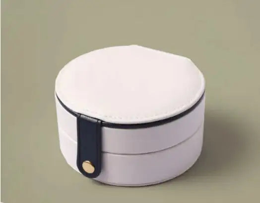 Portable Jewelry Box for Earrings and Necklaces, Minimalist