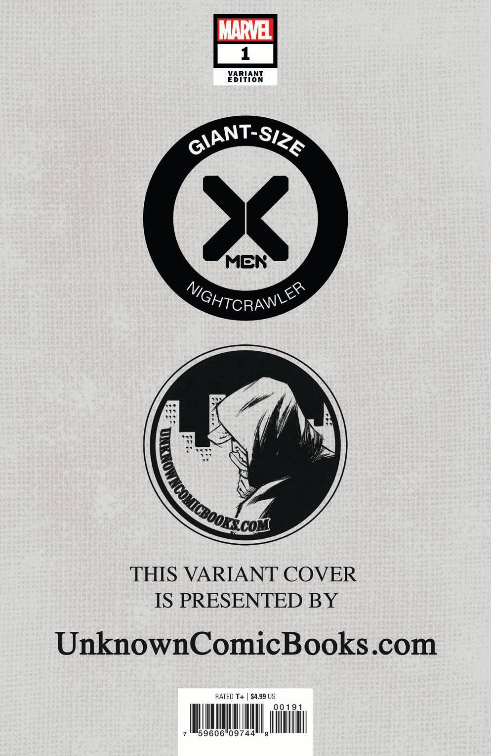 [Signed by Adrian Hough] GIANT SIZE X-MEN NIGHTCRAWLER #1 UNKNOWN COMICS MICO SUAYAN EXCLUSIVE VAR [IN STOCK]