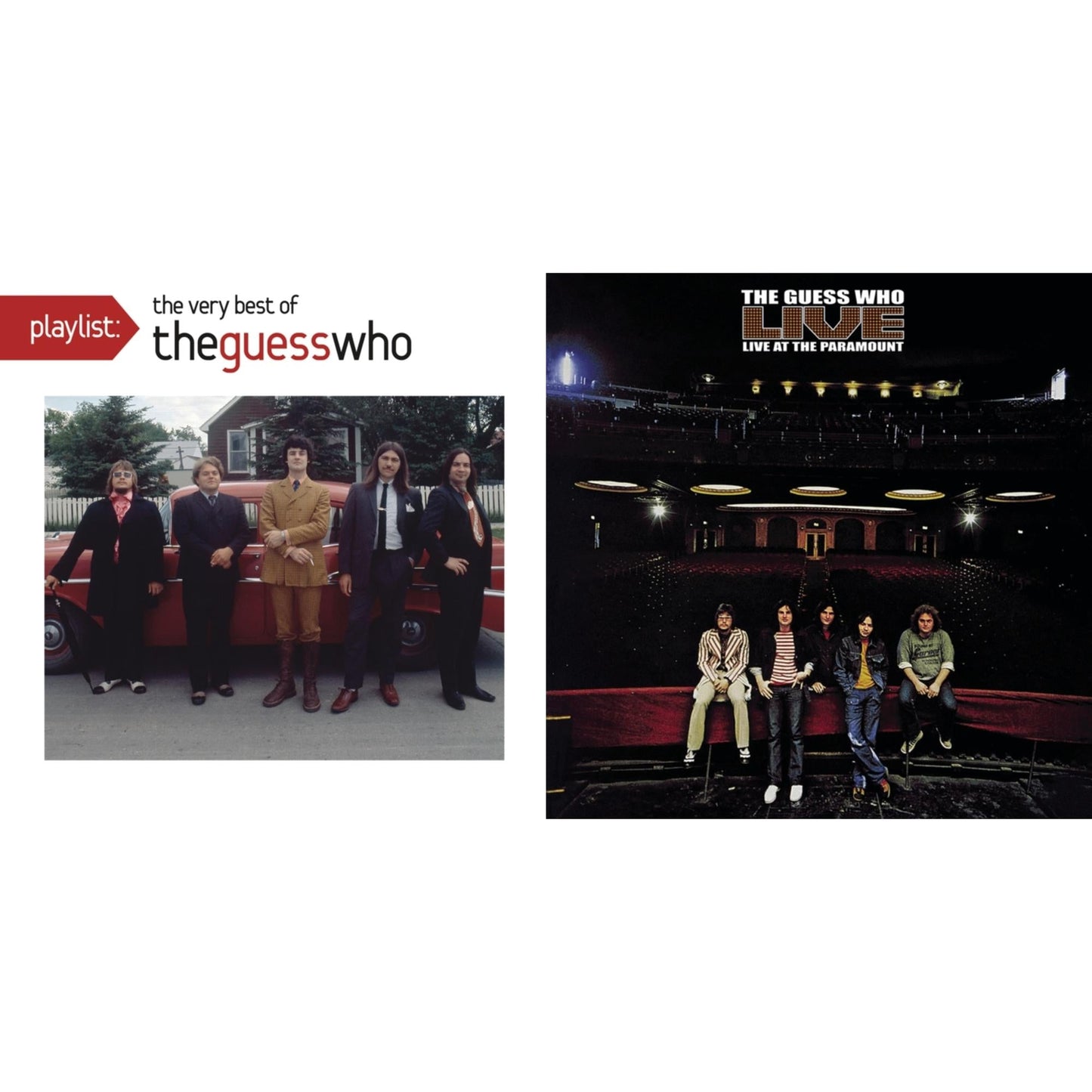 Live At The Paramount & Playlist: Very Best Of The Guess Who