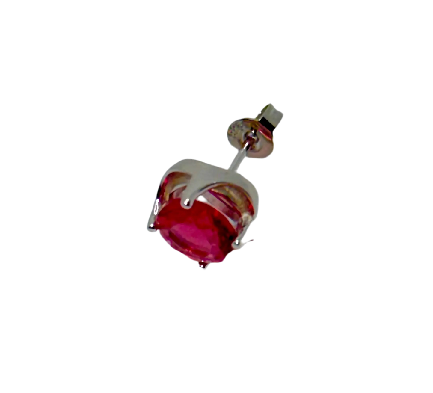 genuine 925 sterling silver earrings – Chic Floral Zircon Accented