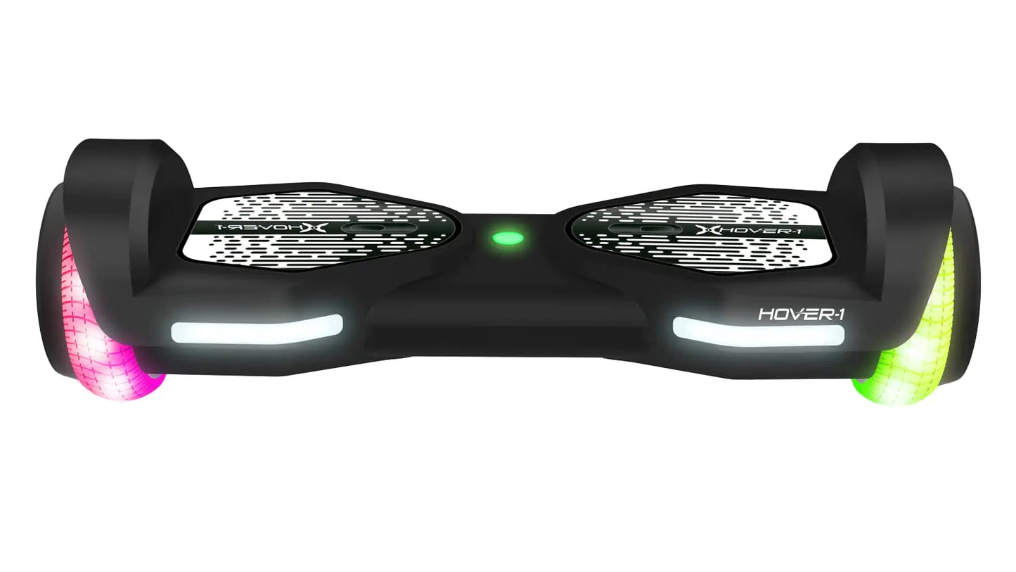 Hover-1 All-Star 2.0 Hoverboard 7MPH Top Speed 7MI Range Dual 200W Motor 5HR Recharge 220lbs Max Weight LED Wheels & Headlights Self Balancing Scooters