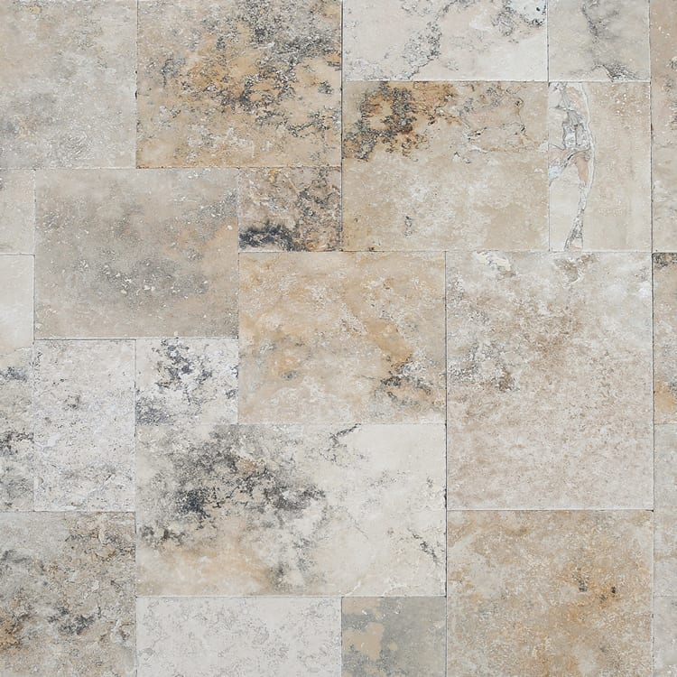 Golden Ink Antique Pattern Brushed, Chiseled, and Partially Filled - Livfloors Collection