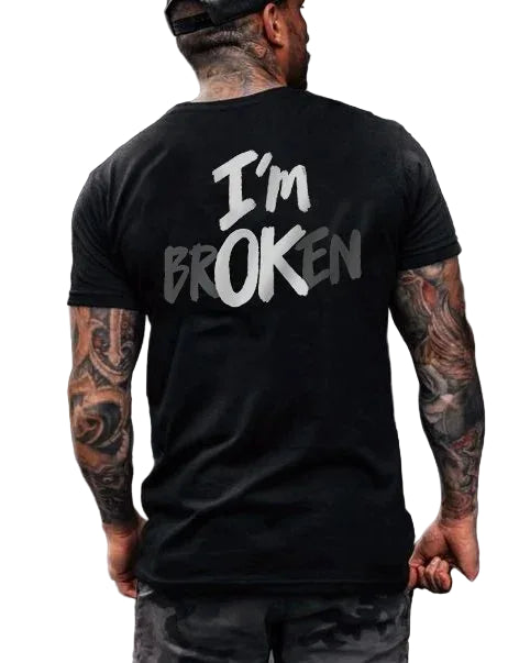 Gothic Punk Style Skull Graphic Men Tshirts Street Rock Hip-Hop Streetwear Grunge Heavy Metal Rock Top Oversized Tee Ropa Hombre - Premium  from Lizard Vigilante - Just $23.99! Shop now at Lizard Vigilante