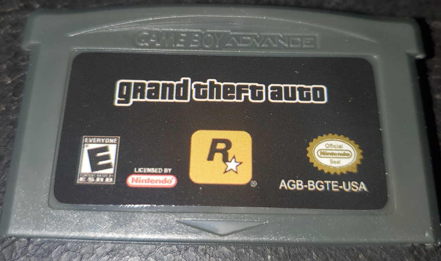 Grand Theft Auto GTA GBA Video Game Boy Advance Nintendo