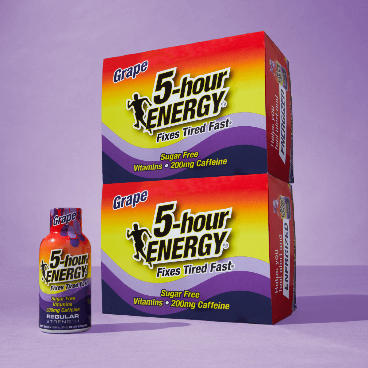 🍇 Grape Chaos Fuel: Regular Strength 5-hour ENERGY Shots ⚡
