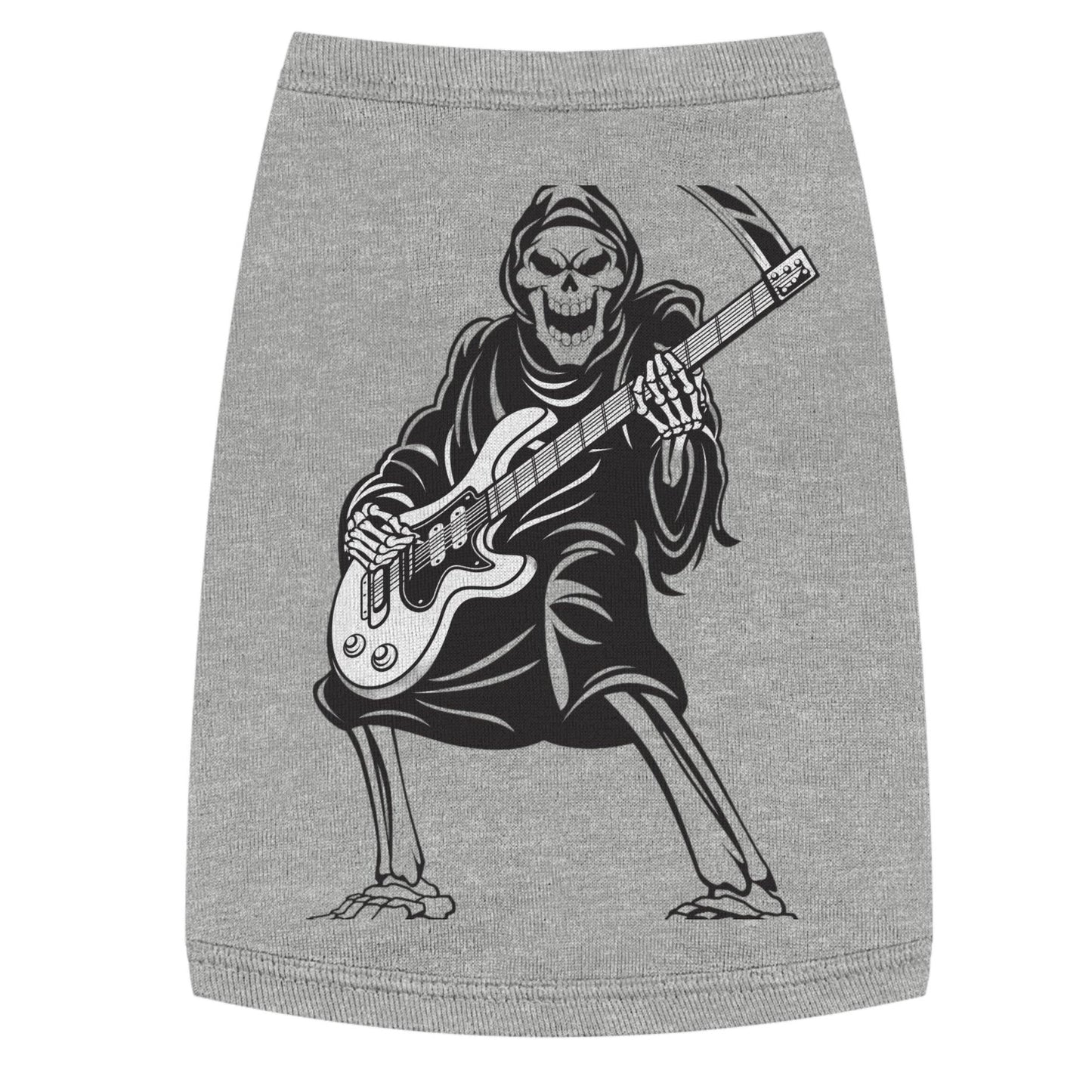 Guitar Skeleton Death Reaper Pet Tank Top - Premium Pets from Printify - Just $41.35! Shop now at Lizard Vigilante