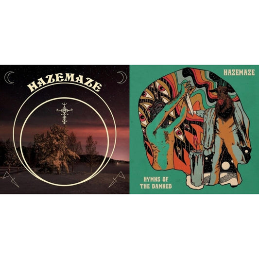 Hymns Of The Damned (Green Neon LP Vinyl) & Hymns Of The Damned (Red Splatter Transparent LP Vinyl)