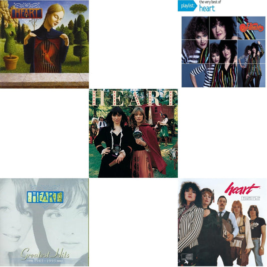 Greatest Hits & Greatest Hits 1985 -1995 & Little Queen & Playlist: Very Best Of Heart & Greatest Hits