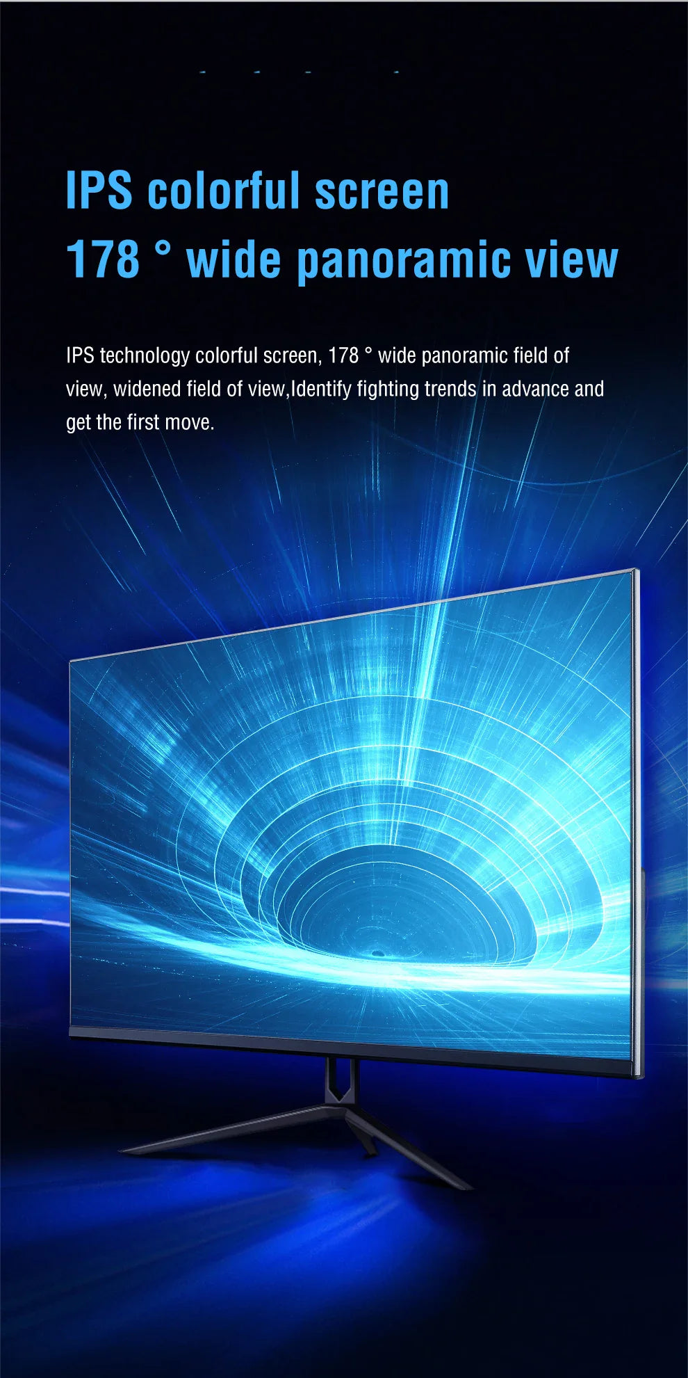 Anmite  27"IPS 4K HDR UHD [3840 x 2160] Gaming Monitor PC HDMI Led Display