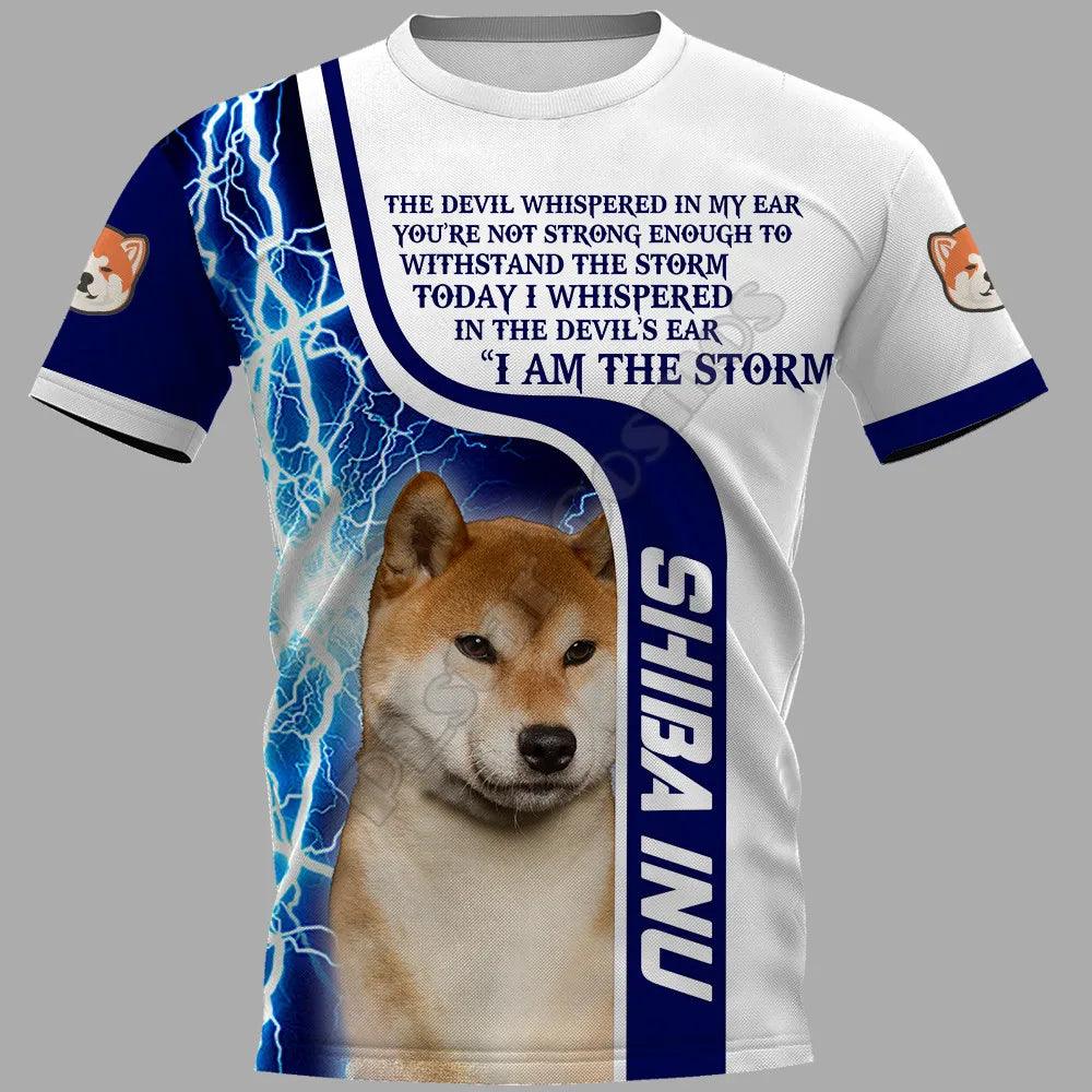 Dog 3D Printed t-shirt Harajuku Streetwear T shirts Funny Animal Men For Women Short Sleeve - Lizard Vigilante