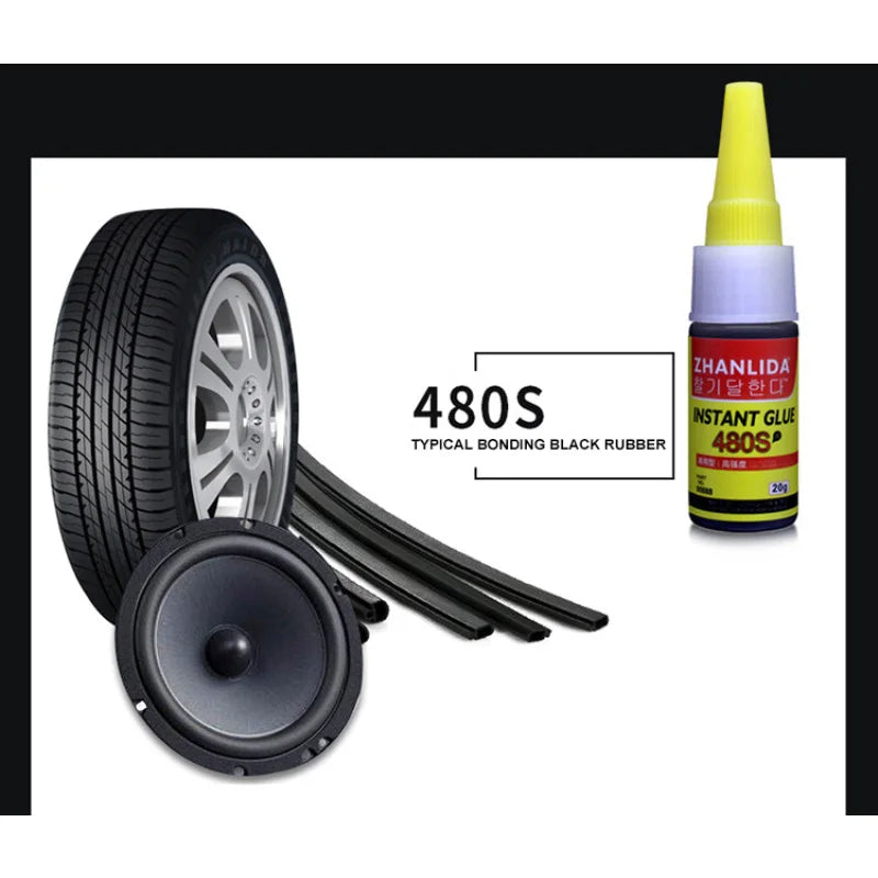 480S Instant Glue Mighty Tire Repair Glue Tyre Inner Tube Repair Sealant Bicycle Lorry Bike Car truck Repair Patch Cold Glue - Premium tire repair from Lizard Vigilante - Just $19.99! Shop now at Lizard Vigilante