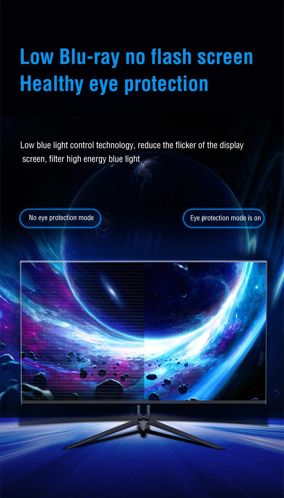 Anmite  27"IPS 4K HDR UHD [3840 x 2160] Gaming Monitor PC HDMI Led Display