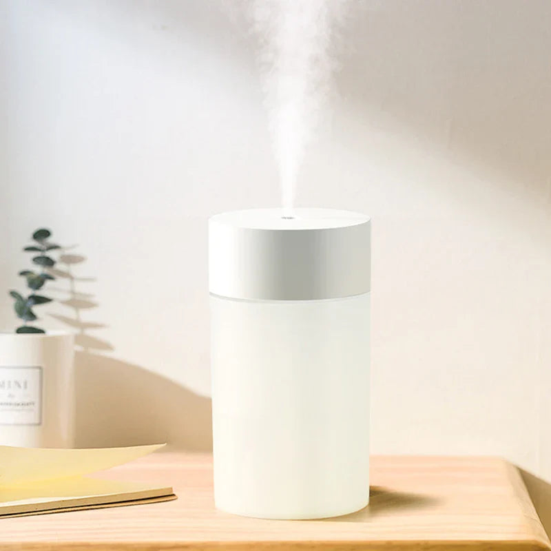 260ML Mini Humidifier USB Ultrasonic Air Humidifier LED Lamp Essential Oil Diffuser Car Purifier Aroma Anion Mist Maker portable