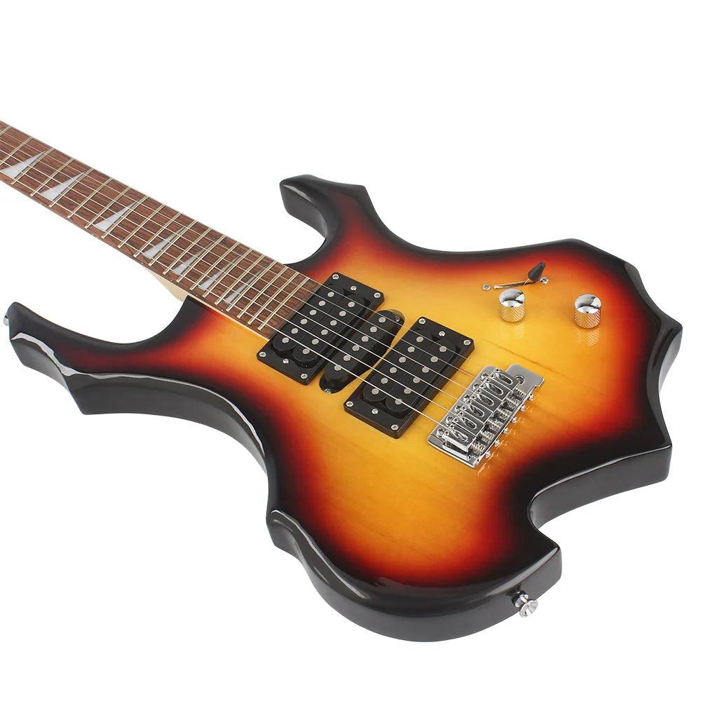 IRIN 24 Frets 6 Strings Electric Guitar Maple Body Electric Guitar Guitarra With Bag Speaker Necessary Guitar Parts & Accessories - Lizard Vigilante