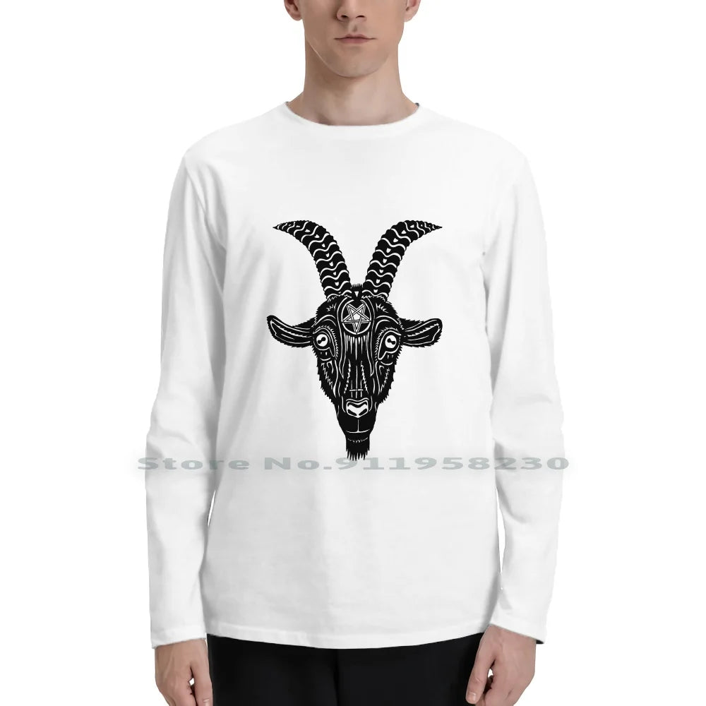 Midnight Feast Black Metal Goat Hoodie – Gothic Nightcore Edition for Fans of Delicious Darkness - Premium hoodie from Lizard Vigilante - Just $35.99! Shop now at Lizard Vigilante