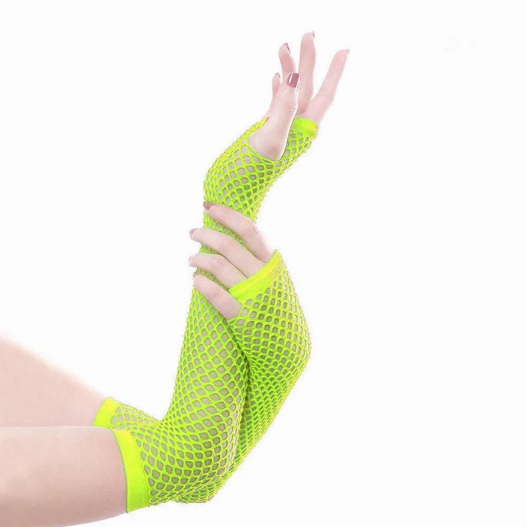 Fishnet Fingerless Gloves - A Punk Rock Essential - Premium gloves from Lizard Vigilante - Just $18.88! Shop now at Lizard Vigilante