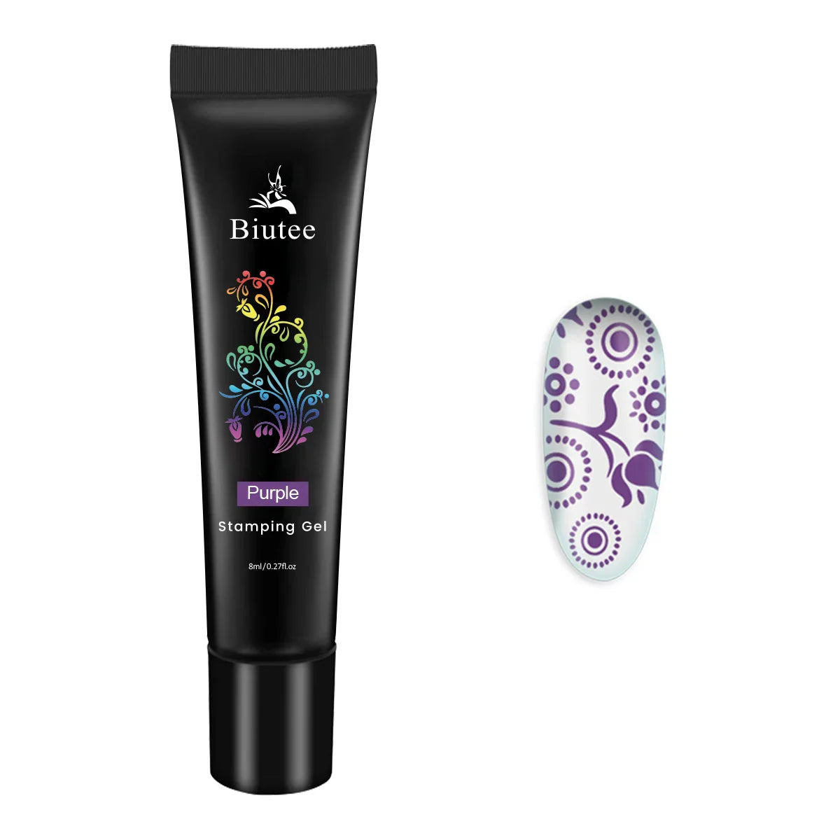 8 Colors Nail Art Stamping Gel Polish For Nail Art DIY- 8ml Stamp Print Oil UV Gel Vanish Soak Off Varnish New 2021 Manicure Gel