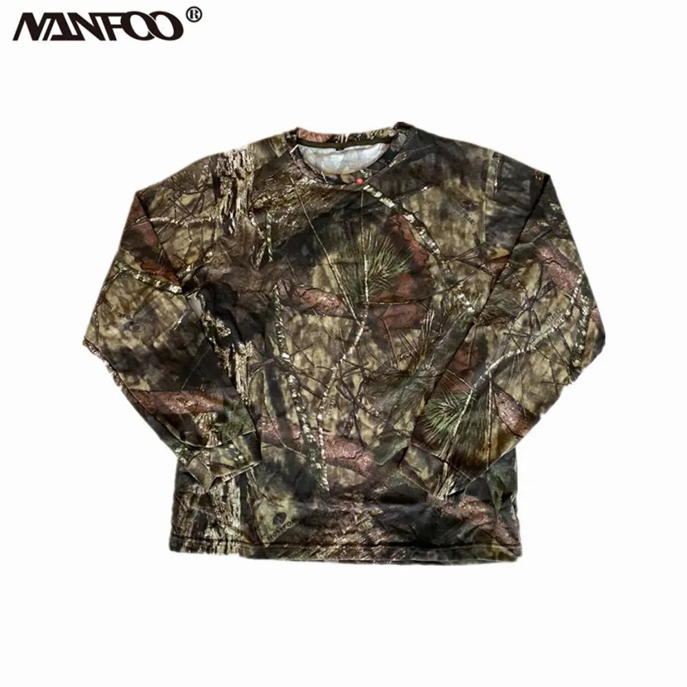 NANFOO Summer Bionic Camouflage Long-Sleeved Shirt - Outdoor Fishing & Hunting Tee - Premium jacket from Lizard Vigilante - Just $31.99! Shop now at Lizard Vigilante