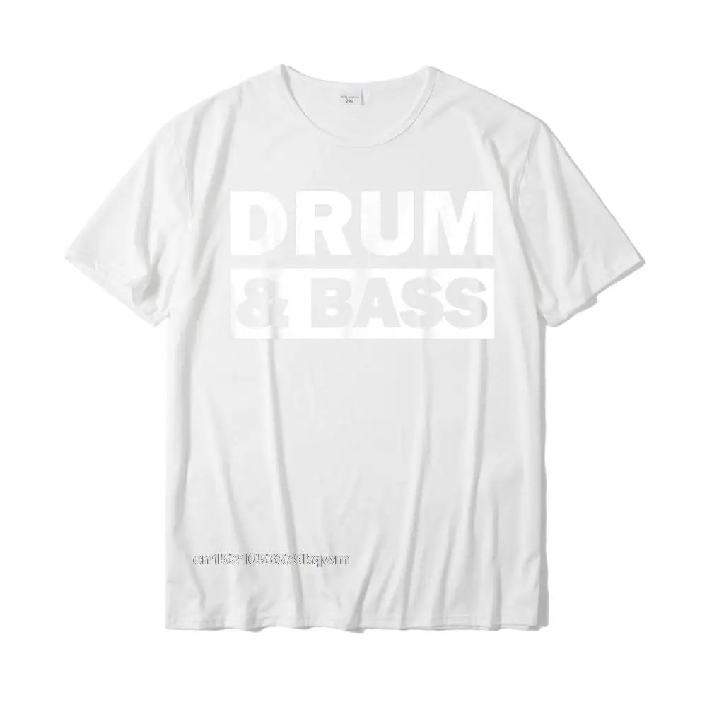Drum And Bass Music Dnb Shirt For DJs Print Men T Shirt Rife Cotton Tees Funny Camisas Hombre Short Sleeve Clothing - Premium  from Lizard Vigilante - Just $22.99! Shop now at Lizard Vigilante