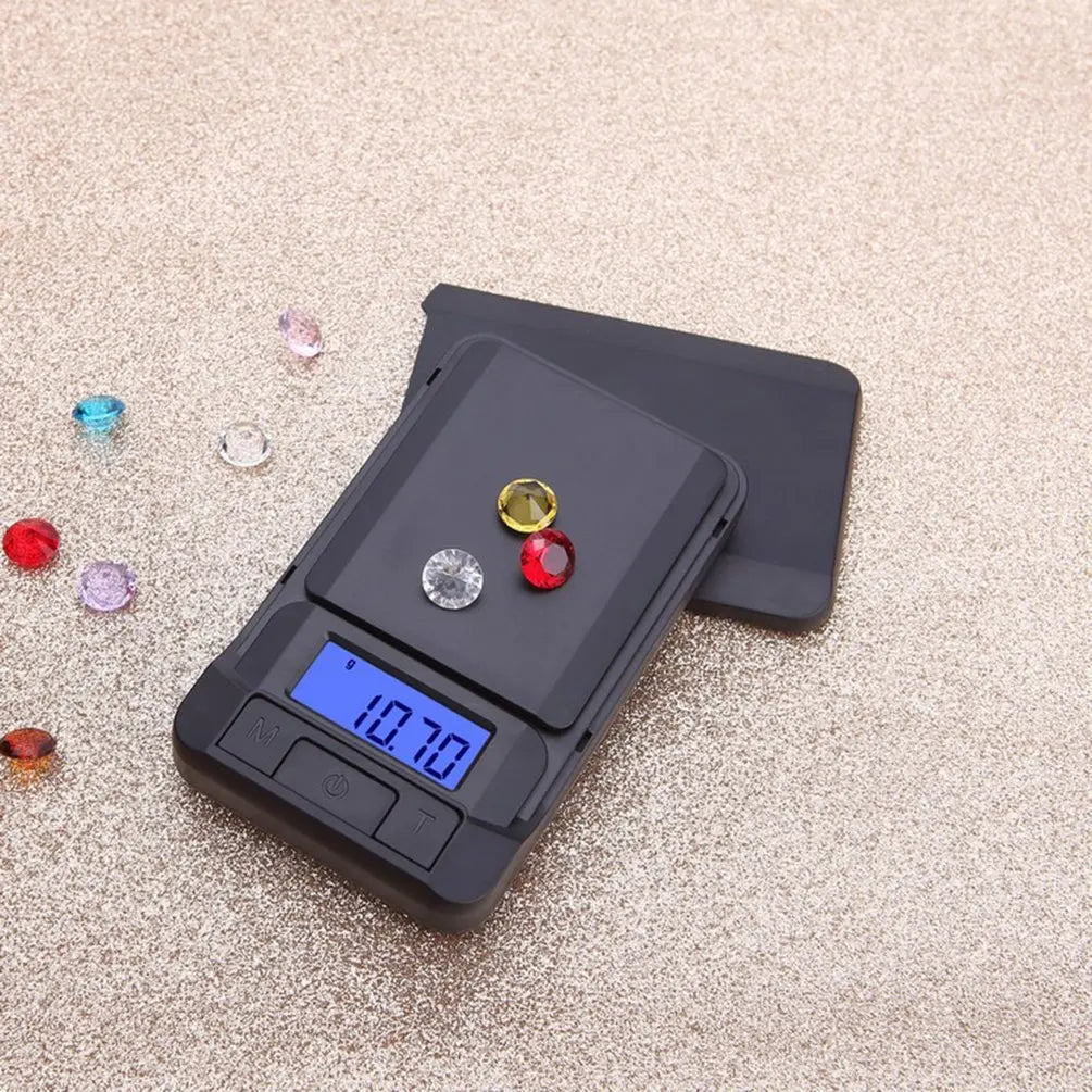 High-Precision Digital Pocket Scale – 500g/0.1g & 200g/0.01g Mini Weight Scale for Jewelry, Gold, Silver, and More - Premium scale from Lizard Vigilante - Just $16.66! Shop now at Lizard Vigilante