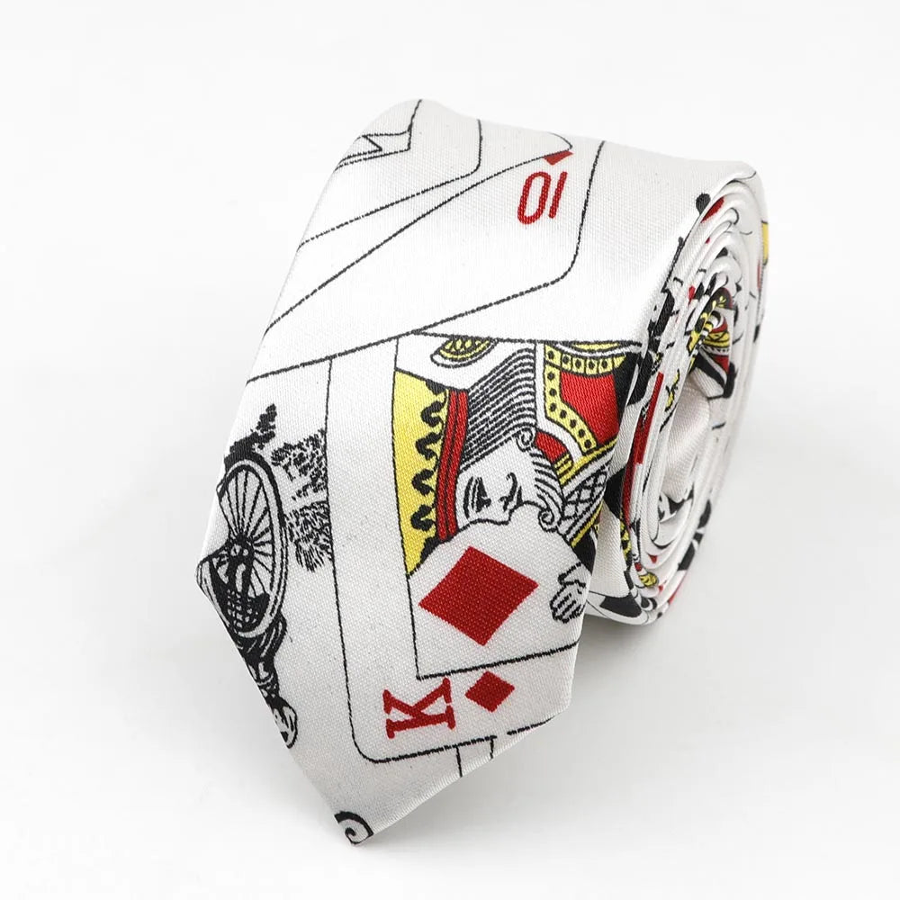 Midnight Soundcheck Skinny Tie – Color Blast Music Notes & Piano Neck Tie For Stage Misfits And Loud Offices