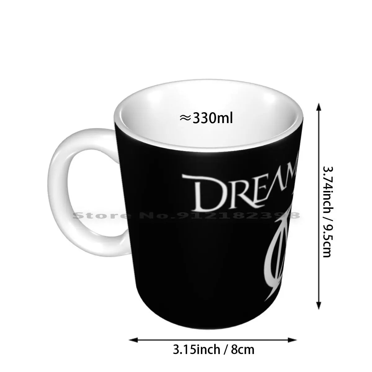 Dream Theater Ceramic Mugs Coffee Cups Milk Tea Mug Metal Heavy Music Progressive Metal - Premium Ceramic Mugs from Lizard Vigilante - Just $23.88! Shop now at Lizard Vigilante