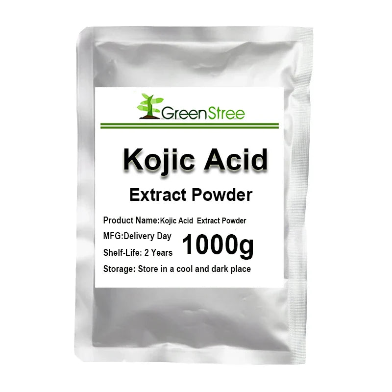 High Quality Cosmetic Raw Material Kojic Acid Powder Whitening Skin