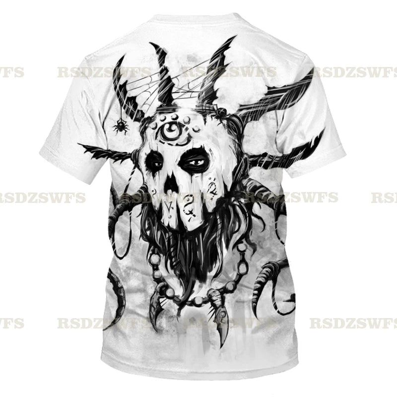 Skull Chug Society – 3D Beer-Drinking T-Shirt for Rockers, Rebels & Weekend Warriors - Premium tee from dsers - Just $54.99! Shop now at Lizard Vigilante