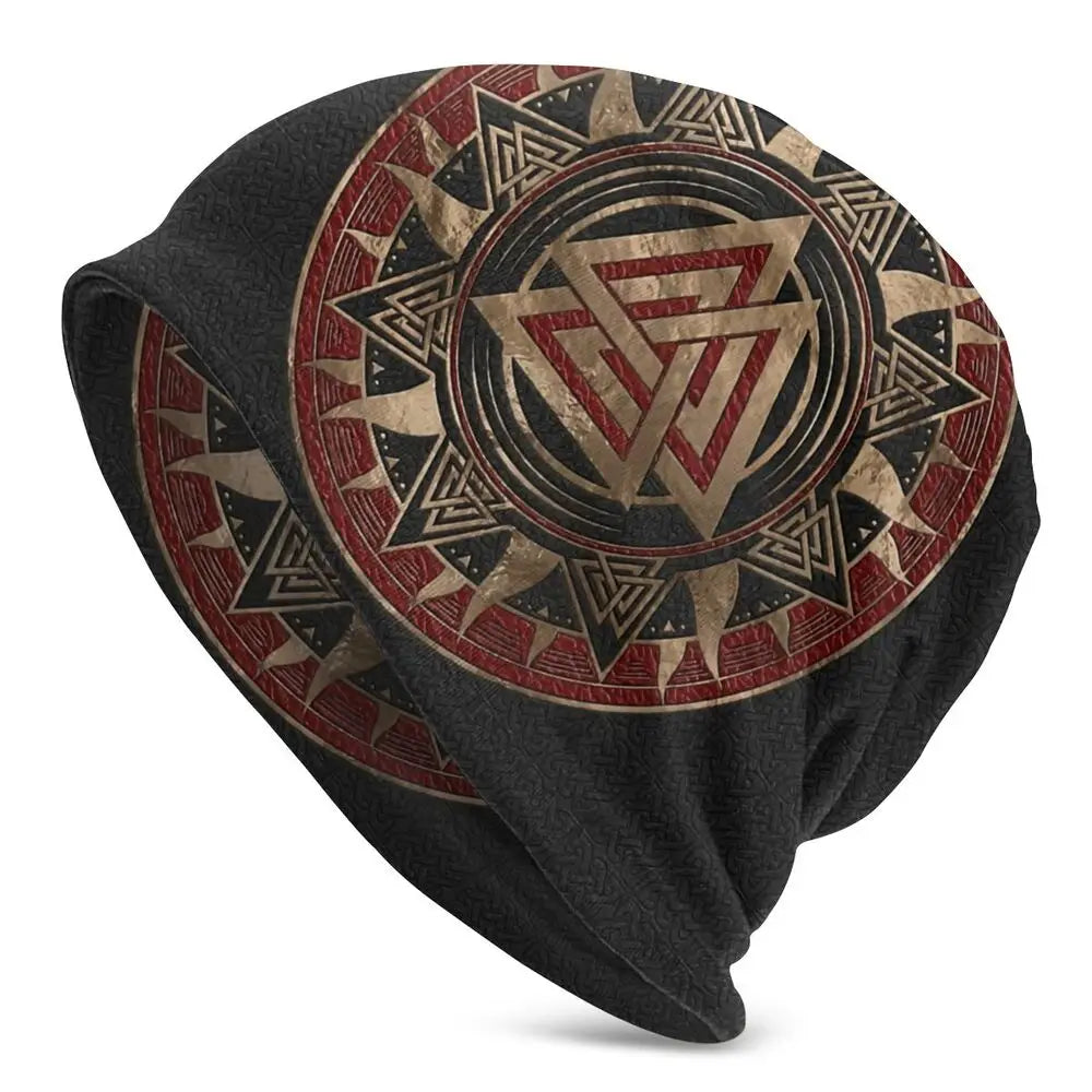 Enchanted Triquetra Tree Beanie – Mystical Comfort Meets Urban Edge for Every Bold Adventurer - Premium beanie from Lizard Vigilante - Just $18.88! Shop now at Lizard Vigilante