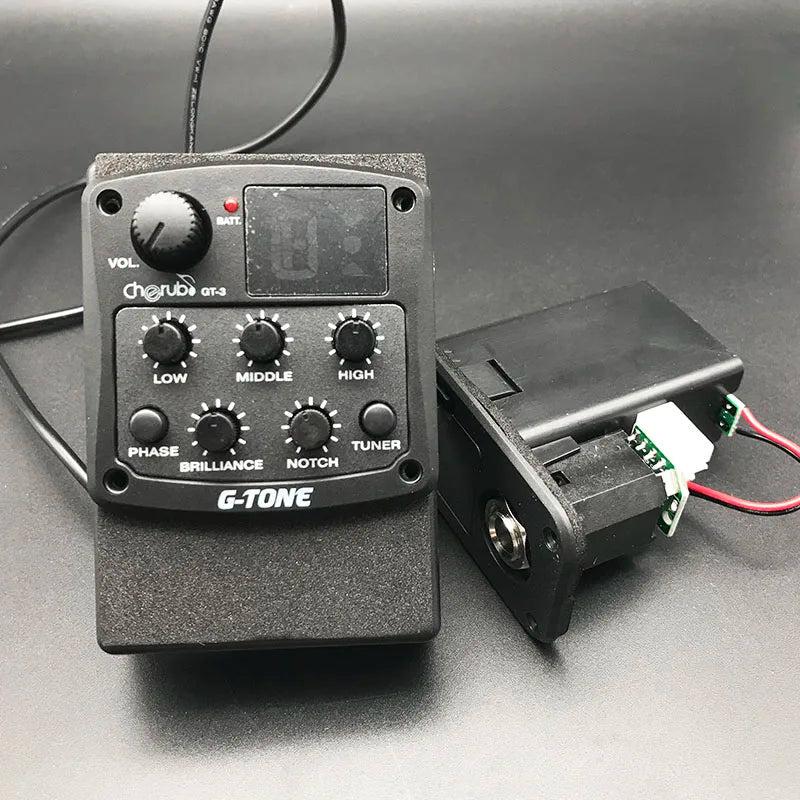 CHERUB G-TONE: Unleash the Beast –  Pro Acoustic Guitar Preamp with Tuner - Premium amp from Lizard Vigilante - Just $66.99! Shop now at Lizard Vigilante