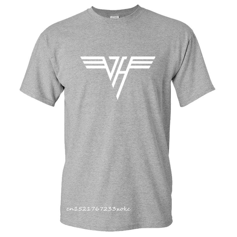 Van Halen Printed T-Shirt - High-Quality 100% Cotton Unisex Rock Band Casual Streetwear for Men - Premium T-shirt from Lizard Vigilante - Just $23.49! Shop now at Lizard Vigilante