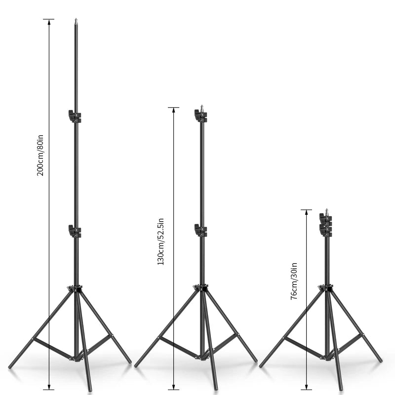 Heavy Duty Metal Aluminum Alloy Light Stand Tripod for Photo Studio Softbox Video Flash Reflector Lighting Background Stand - Premium light stand from Lizard Vigilante - Just $33.99! Shop now at Lizard Vigilante