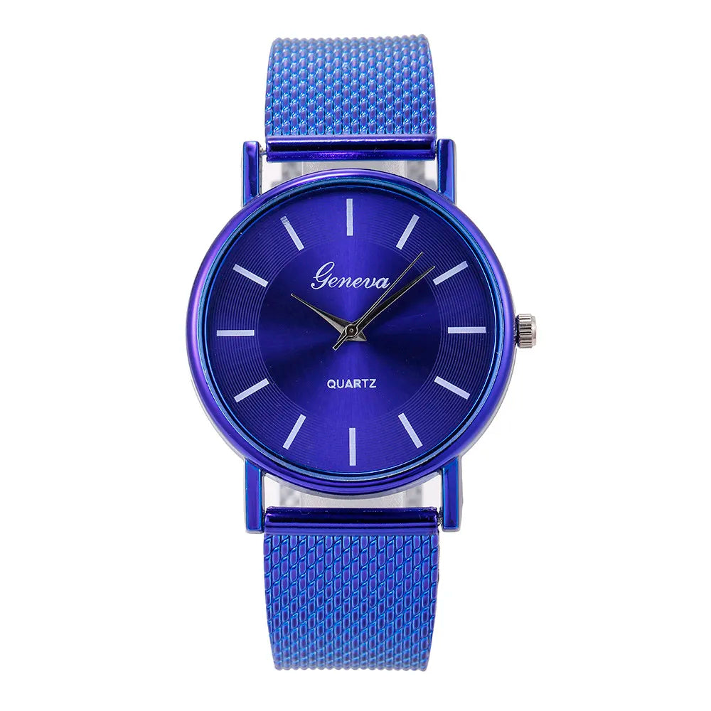 Women Watches Luxury Quartz Braceletes Stainless Steel Dial Casual Bracelet Montre Femme Ladies Watch Zegarek Damski Reloj Mujer - Premium  from Lizard Vigilante - Just $2.99! Shop now at Lizard Vigilante