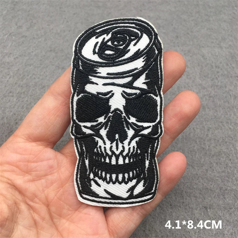 Rock Your World: Embroidered Band & Punk Patches - Premium patches from Lizard Vigilante - Just $1.99! Shop now at Lizard Vigilante