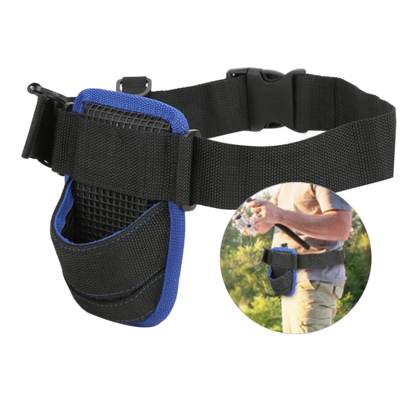 Lighweight Fishing Pole Support Holder Stand Up Fishing Fight Waist Belt Band Black - Premium fishing belt from Lizard Vigilante - Just $27.99! Shop now at Lizard Vigilante