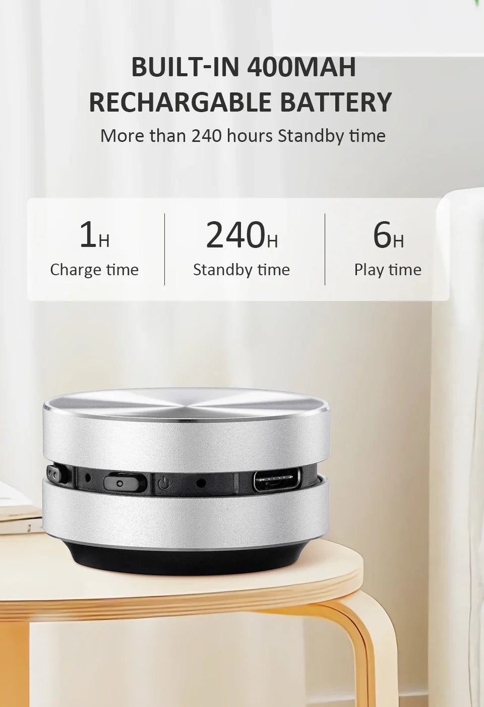 Bone Conduction Speaker Vibration Bluetooth Stereo Audio Digital TWS Wireless Smallest Portable DURAMOBI Humbird Speaker