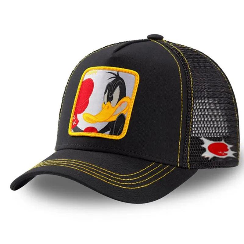 Fire Sale Unisex Anime Cartoon Cap High Quality Patch Draw Baseball Cap Men Trucker Hat - Lizard Vigilante